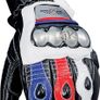 Luxury Genuine Leather Racing Motorcycle Gloves Carbon Knuckle Protective Motorbike Gloves Image 4