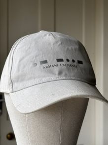 Original white Armani Exchange cap