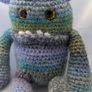 handmade crochet monster Image 2