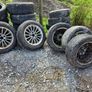 bmw 5 series 5 bolt alloy wheels 225 55 t16 Image 2