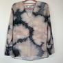 COS  Tie-Dye V-Neck Top Image 5