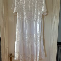 white summer dress