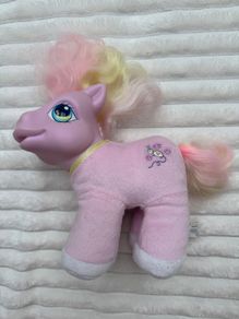 So Soft Pony "Dress Up" Junebug My Little Pony 2005 Plush Used Dirty Please see pictures