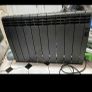2 electric radiators for sale can connect too wifi can be put on plugs too show working would recommend too be on a switch there's no brackets price is negotiable  very good on power Image 5