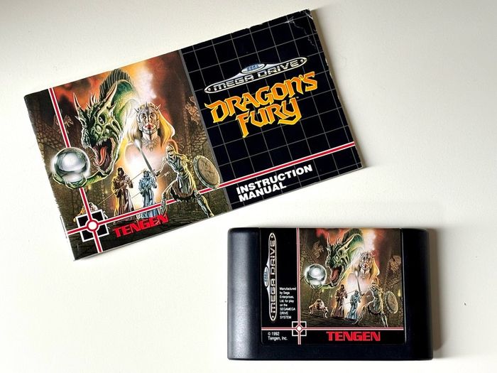 Dragon's Fury for Sega Mega Drive - Boxed and Minty