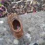 old child copper shoe Image 3