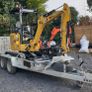 Mini digger and driver for hire/ Bricklayer Image 2