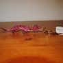 Keychain. Chinese Dragon. Pink Image 2