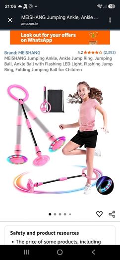 kids ankle skip toy