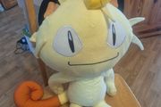 Large Meowth Pokemon Plush