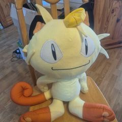 Large Meowth Pokemon Plush