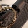 Beautiful woven leather crossbody bag Image 6