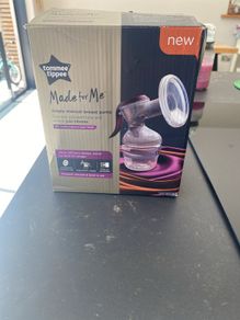 Tommy Tippee . Made for Me single manual breast pump.