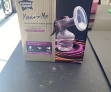 Tommy Tippee . Made for Me single manual breast pump.