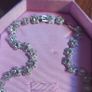 swarovski flower choker necklace Image 4