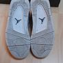 Jordan 4 Retro Sky Blue & Black All Leather High Tops (( Rare Pair )) Image 10