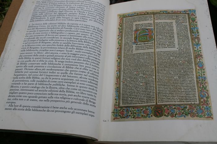 Bibbie a Bergamo edizioni dal XV al XVII secolo