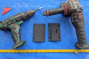 2 Wall Mounting Brackets for Parkside Tools
