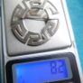 Vintage Celtic Knotwork Brooch (looks like sterling silver but has no stamp) Image 6