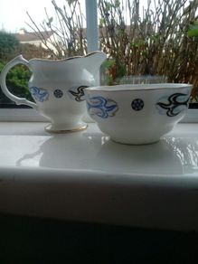 Classic Fine Bone China Jug and Sugar Bowl