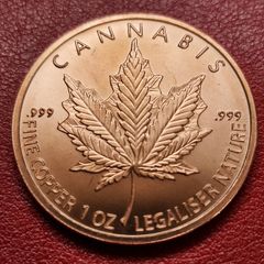 Copper 1 avdp oz 2024 Silver Shield