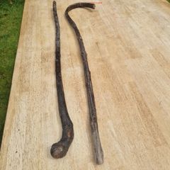 Handmade hardwood walking sticks