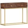 Console Table 90x30x75 cm Solid Mango Wood Image 8