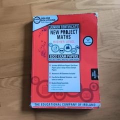 New Project Maths higher level for junior certificate