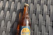 Vintage miniature bottle Harp