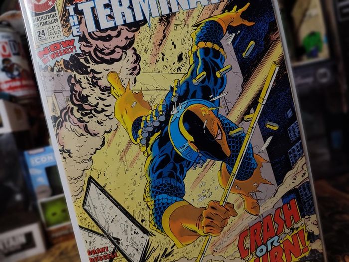 Deathstroke the Terminator ! Issue #24 ! Into the Black Dome Part 1 ! 1993 ! by DC Comics !