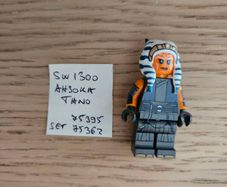 lego sw1300 ahsoka tano, set 75395, 75362