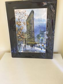 Print Of Flatiron Building NEW YORK