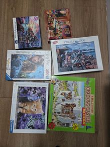 Jigsaw 500 and 1000 pieces