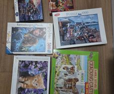 Jigsaw 500 and 1000 pieces