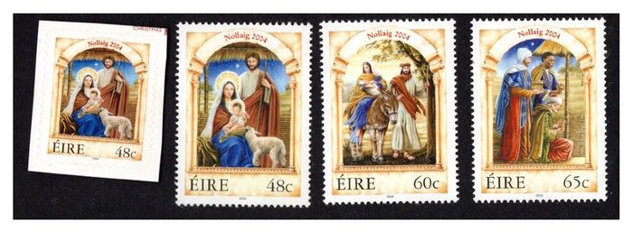 2004 Ireland Ireland's Christmas Commemorative Stamps Mint Never Hinged (MNH)