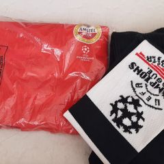 New tee shirt and  football.socks