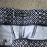 Navy geometric ladies trousers uk8 bnwot Image 3