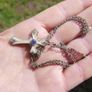 CROSS CRUCIFIX pendant charm 18"  necklace gift Image 3