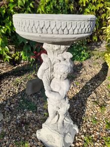 Large Bird Bath - New - 85
