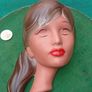 Vintage Ceramic Wall Mask Image 7