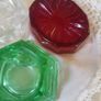 Old Vintage Cut Glass Cruets Image 4