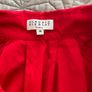 Red Claudie Pierlot Tunic Style Cotton Blouse - Size 36 Image 4