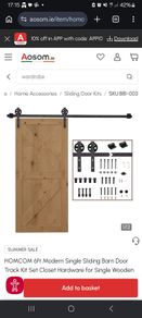 Sliding door kit
