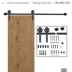 Sliding door kit