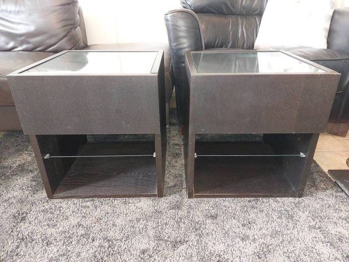 pair of side tables