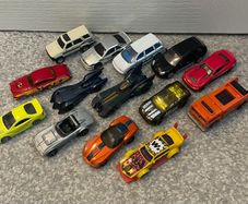 14 toy cars