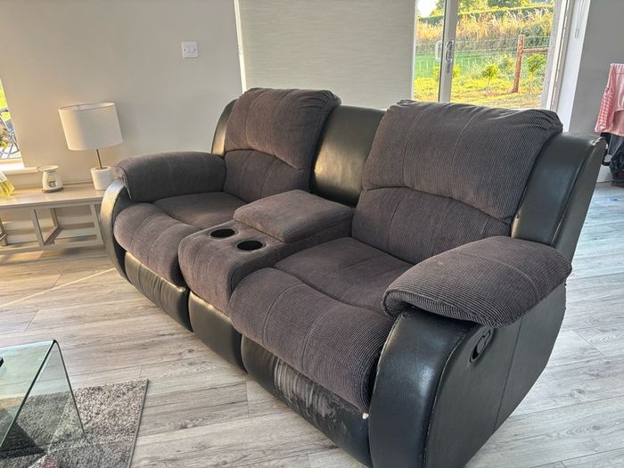 Free 2 seater reclining couch