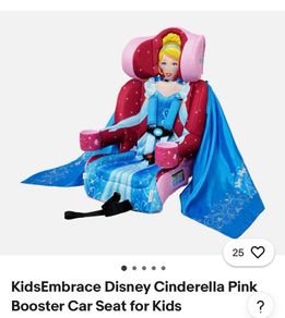 Used Cinderella Child's Car Seat