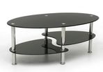 Black Glass Coffee Table Free Nationwide Delivery