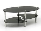 Black Glass Coffee Table Free Nationwide Delivery